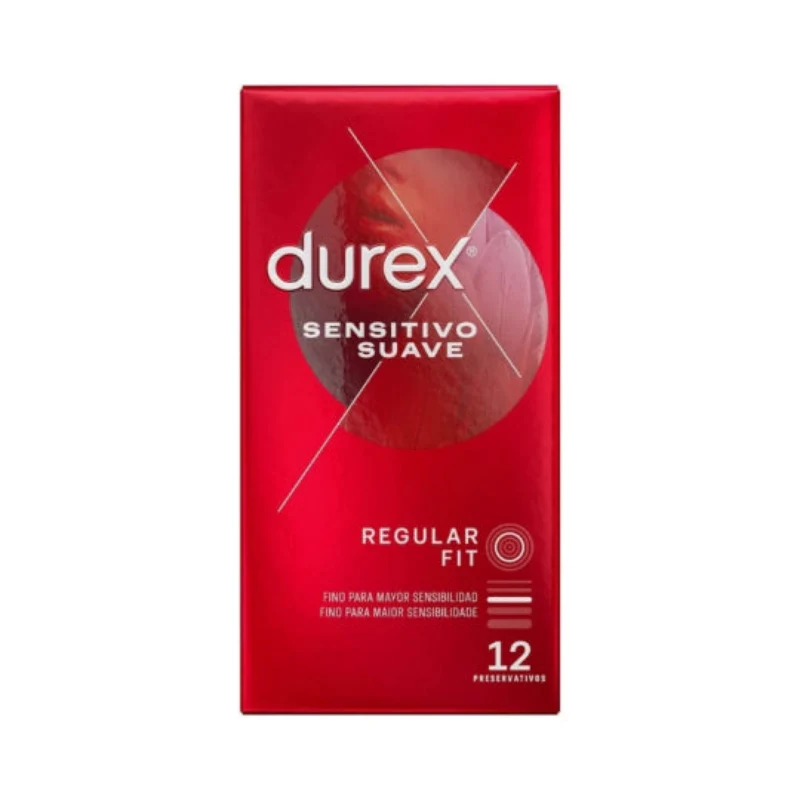 Durex Sensitivo Suave Preservativos 12 Unidades