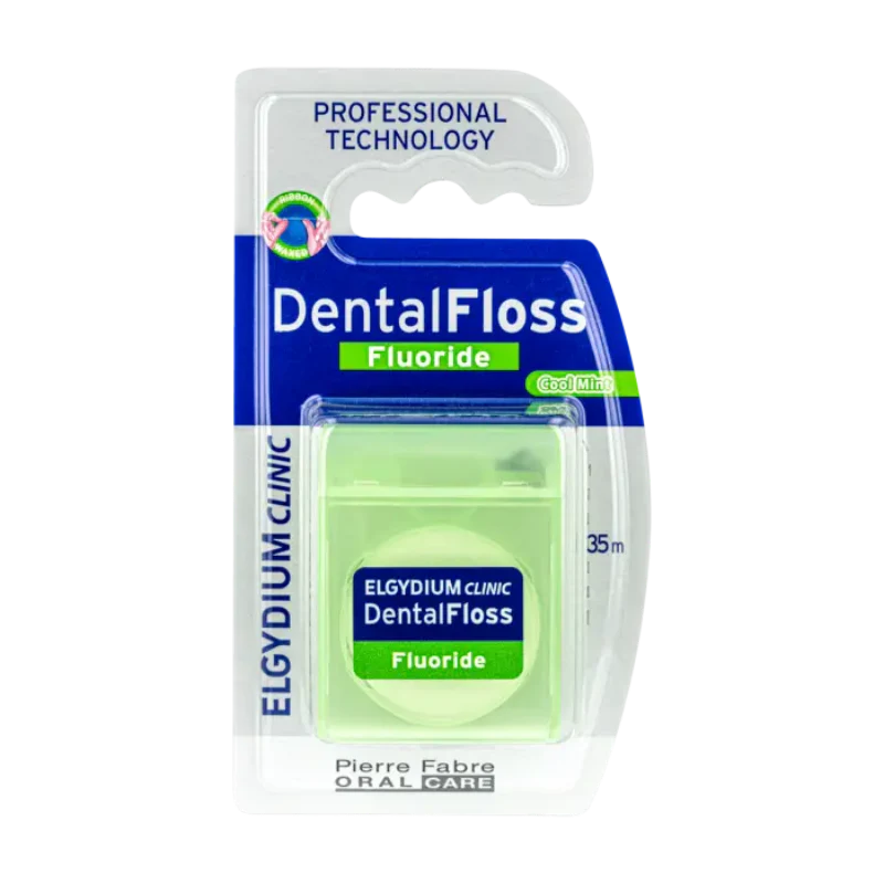 Elgydium Clinic Fita Dentária com Flúor e Menta Fresca 35m