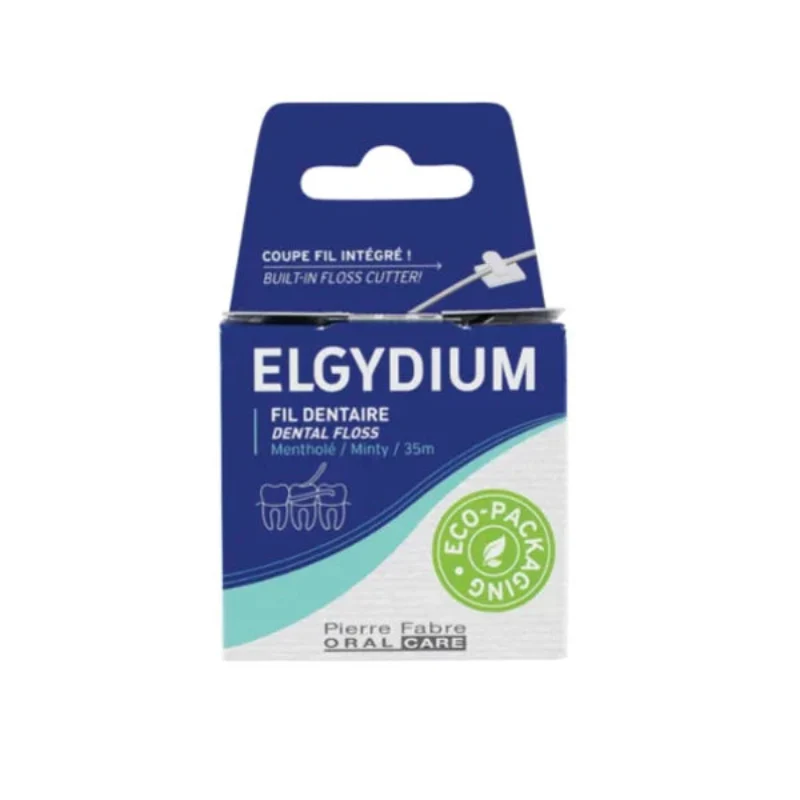 Elgydium Fio Dentário Eco Menta 35m