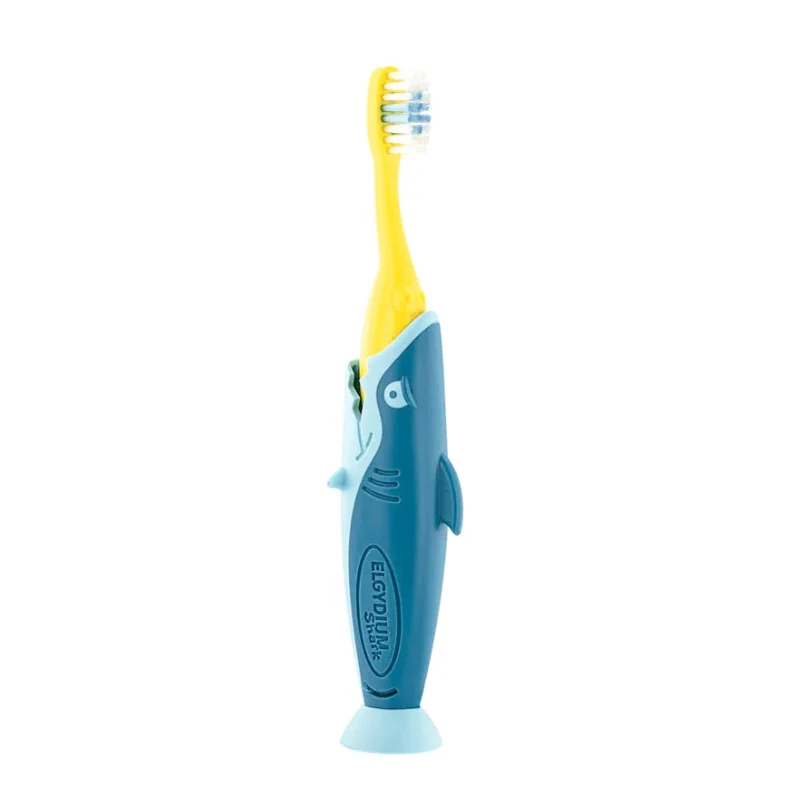 Elgydium Kids Shark Escova de Dentes 2-6 anos Azul