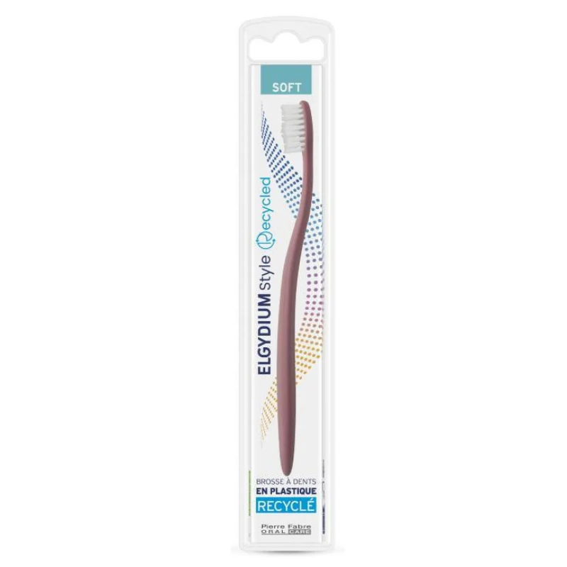 Elgydium Style Escova de Dentes Suave Reciclada Rosa