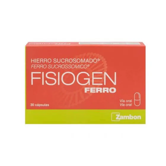 Fisiogen Ferro 30 Cápsulas