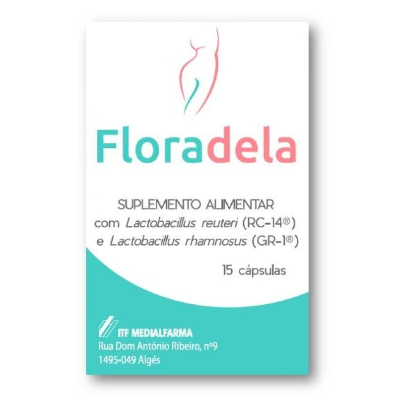 Floradela Estirpes Bacterianas 15 Cápsulas