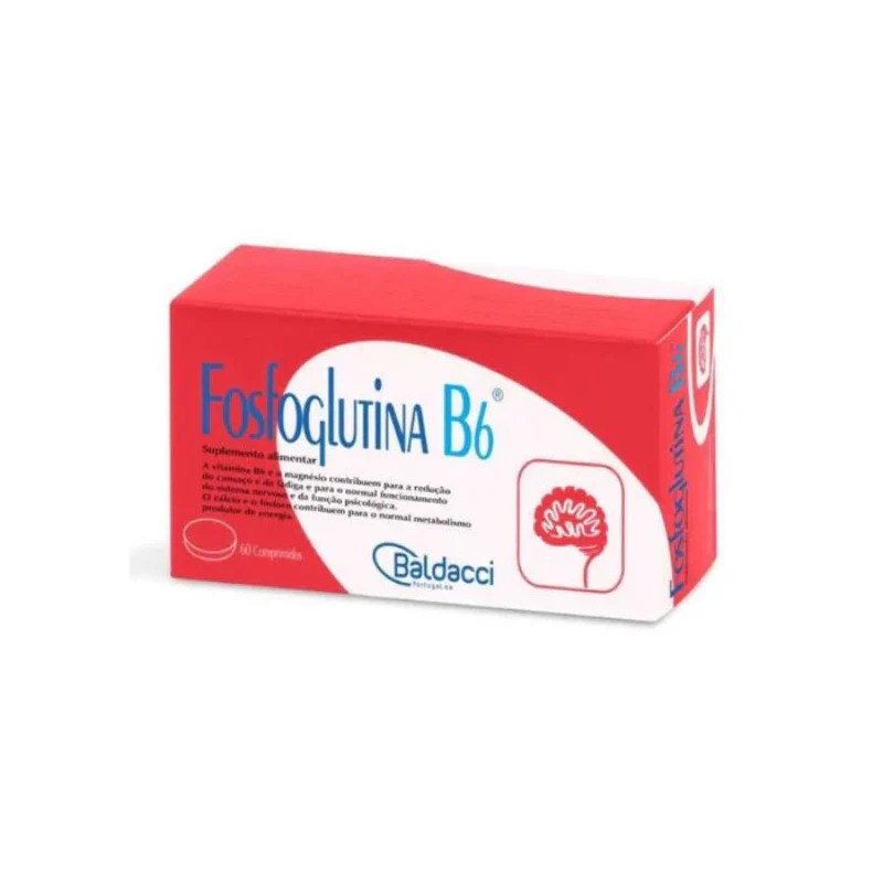 Fosfoglutina B6 60 Comprimidos