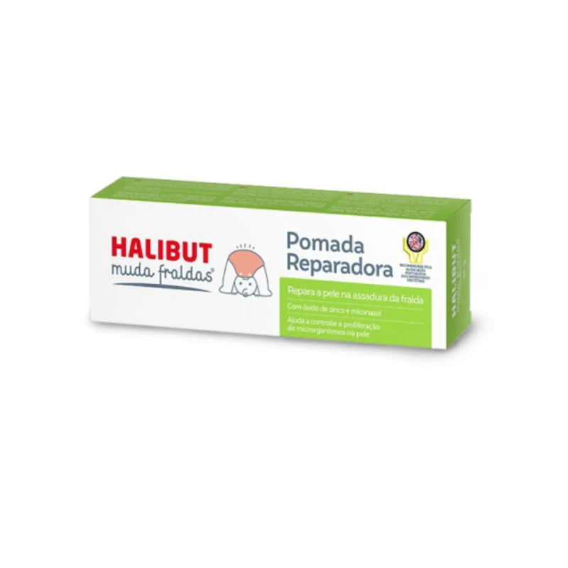Halibut Muda Fraldas Pomada Reparadora 50G