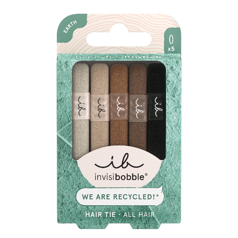 Invisibobble Ecotie Elásticos Mocha 5 Unidades