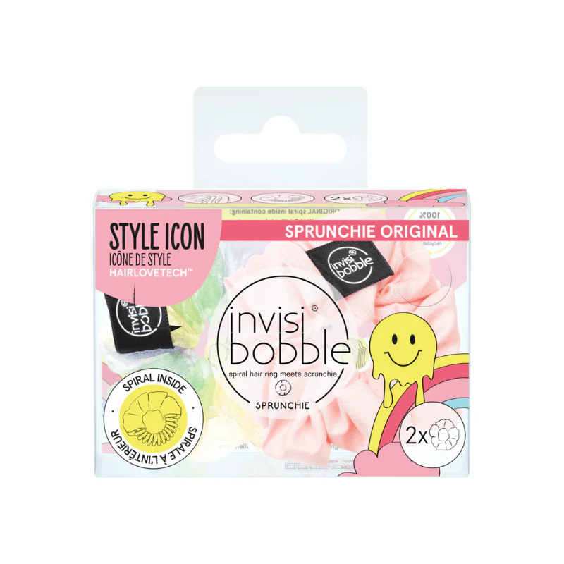 Invisibobble Sprunchie Elásticos de Cabelo Retro 2 Unidades