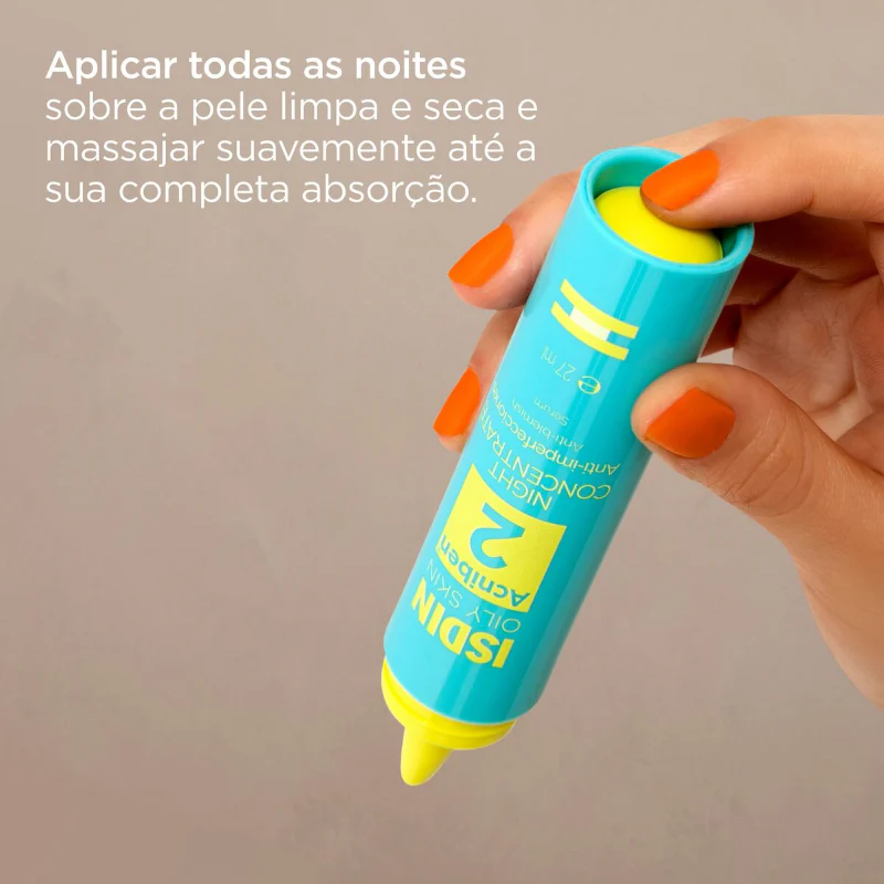 ISDIN Acniben Sérum Concentrado Noturno Anti-imperfeições 27ml - Image 3