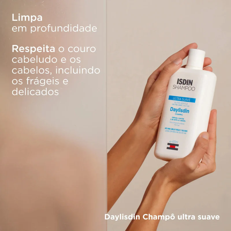 ISDIN Daylisdin Champô Ultra Suave 400ml - Image 3