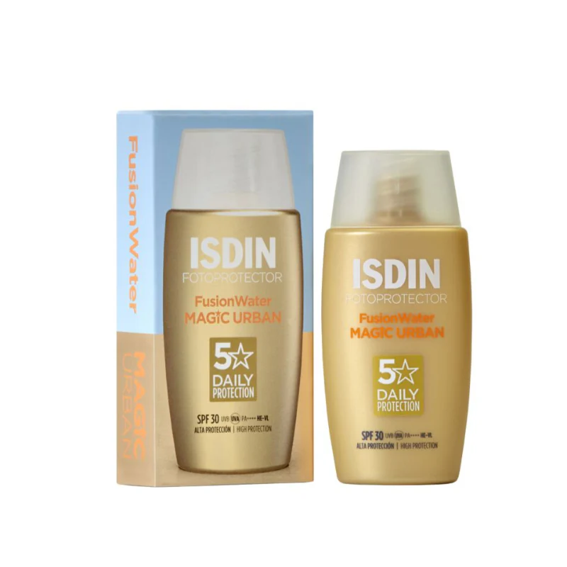 ISDIN Fotoprotector Fusion Water Magic Urban Fluído Solar SPF30 50ml