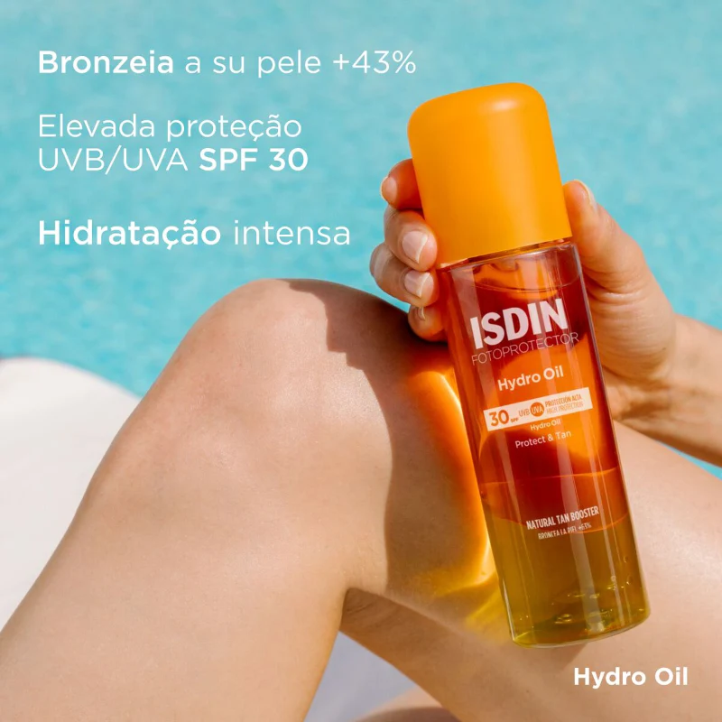 ISDIN Fotoprotector Hydro Oil SPF30 200ml - Image 3