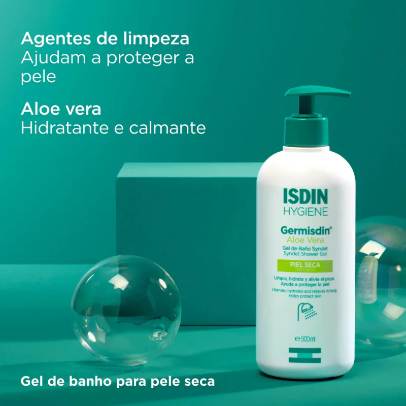 ISDIN Germisdin Gel de Banho Aloé Vera 1000ml - Image 5