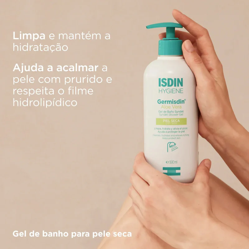 ISDIN Germisdin Gel de Banho Aloé Vera 500ml - Image 2