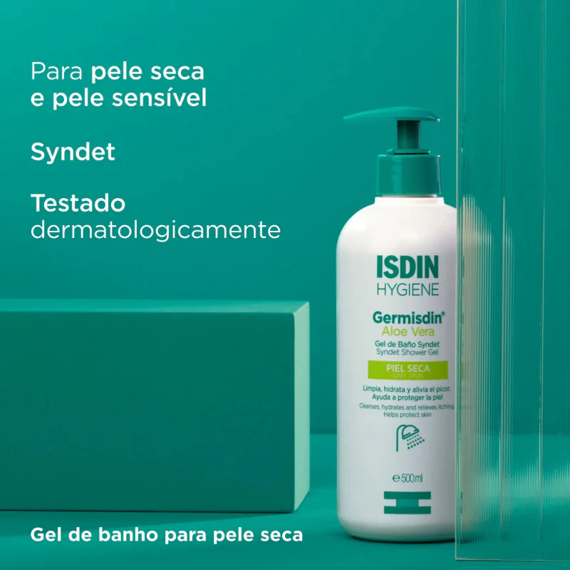 ISDIN Germisdin Gel de Banho Aloé Vera 500ml - Image 3