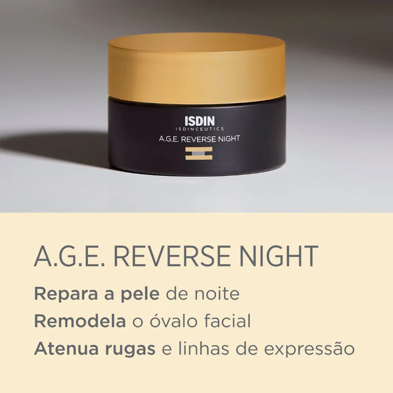 ISDIN Isdinceutics A.G.E. Reverse Creme de Noite 50ml - Image 3