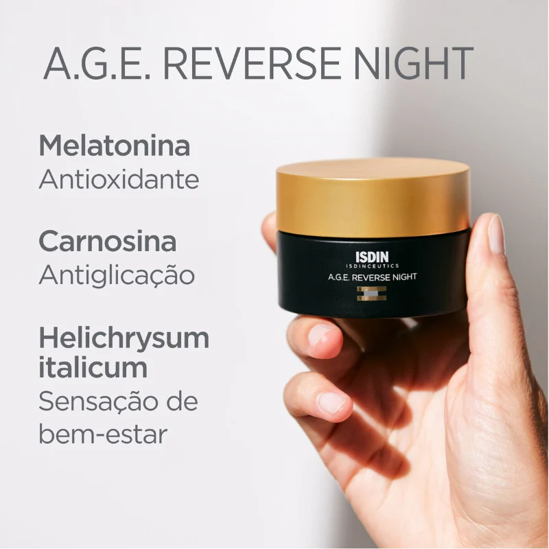ISDIN Isdinceutics A.G.E. Reverse Creme de Noite 50ml - Image 4