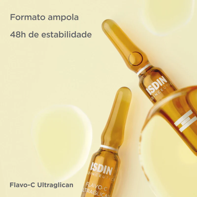 ISDIN Isdinceutics Flavo-C Ultraglican 30 Ampolas 2ml - Image 3