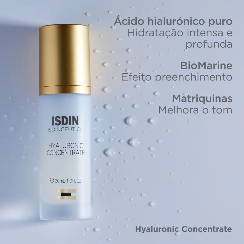 ISDIN Isdinceutics Hyaluronic Concentrate Sérum Hidratante Ligeiro 30ml - Image 5