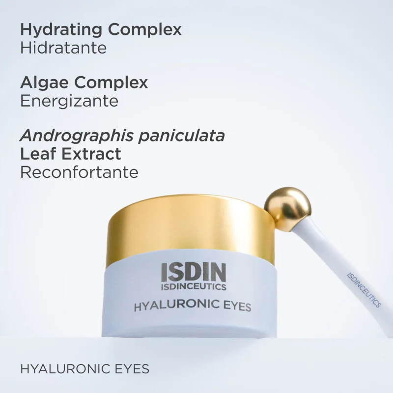 ISDIN Isdinceutics Hyaluronic Eyes Creme de Olhos 15g - Image 8