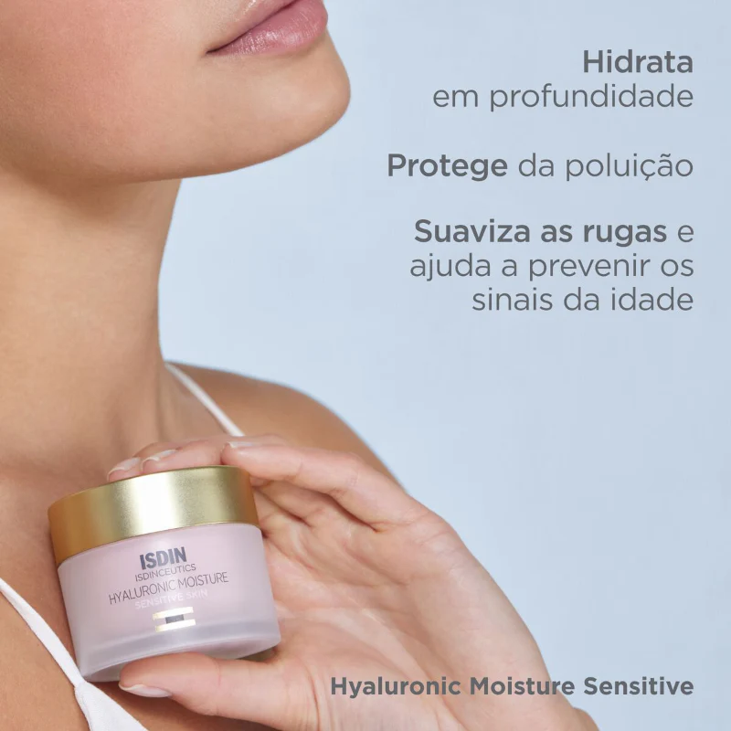 ISDIN Isdinceutics Hyaluronic Moisture Pele Sensível 50ml - Image 2
