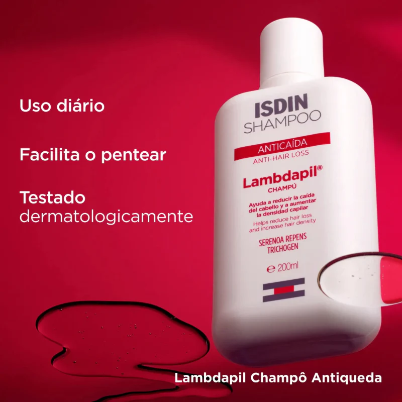 ISDIN Lambdapil Antiqueda Champô 200ml - Image 4