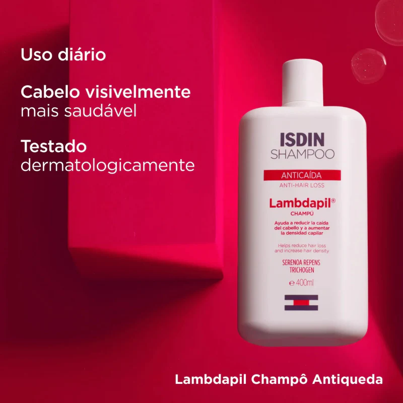 ISDIN Lambdapil Antiqueda Champô 400ml - Image 4