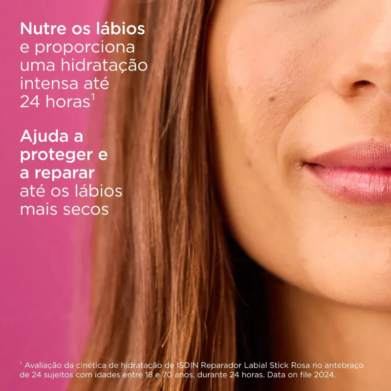 ISDIN Reparador Labial Stick Rosa 4g - Image 4