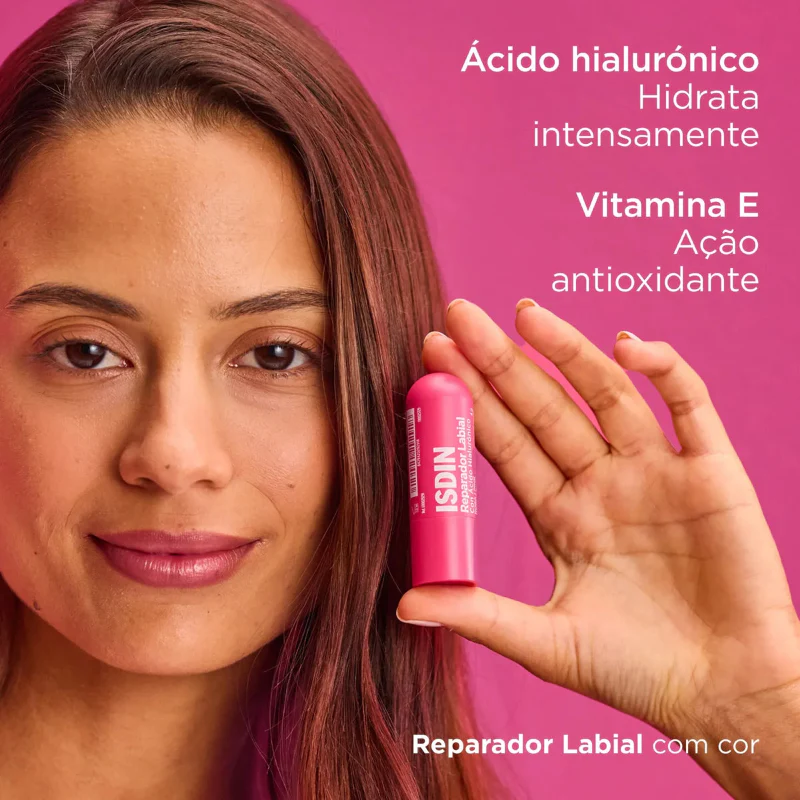 ISDIN Reparador Labial Stick Rosa 4g - Image 8