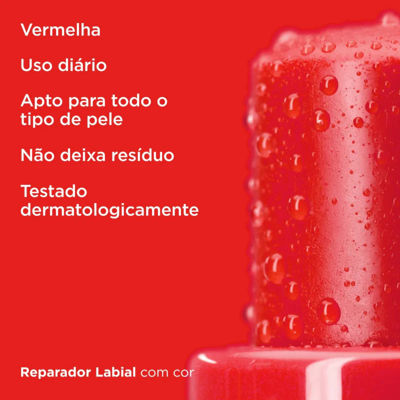 ISDIN Reparador Labial Stick Vermelho 4g - Image 5