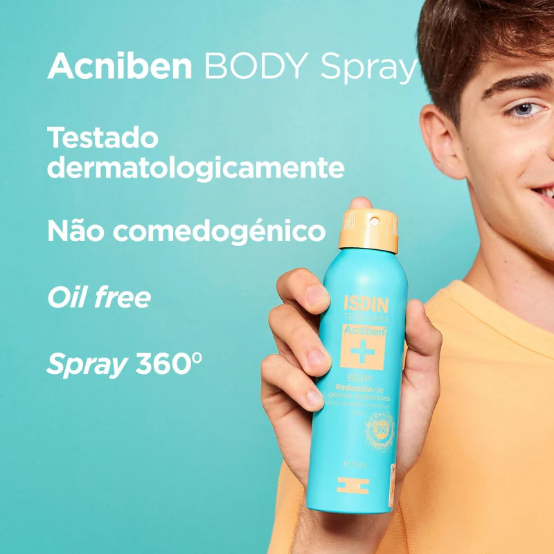ISDIN Teen Skin Acniben Body Spray 150ml - Image 3