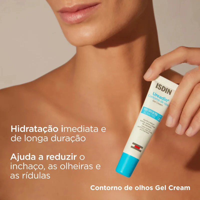 ISDIN Ureadin Gel-Creme Contorno de Olhos FPS20 15ml - Image 5
