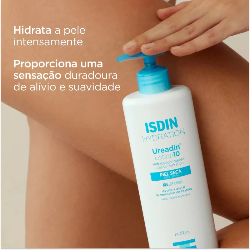 ISDIN Ureadin Loção 10 Hidratação Intensa 400ml - Image 4