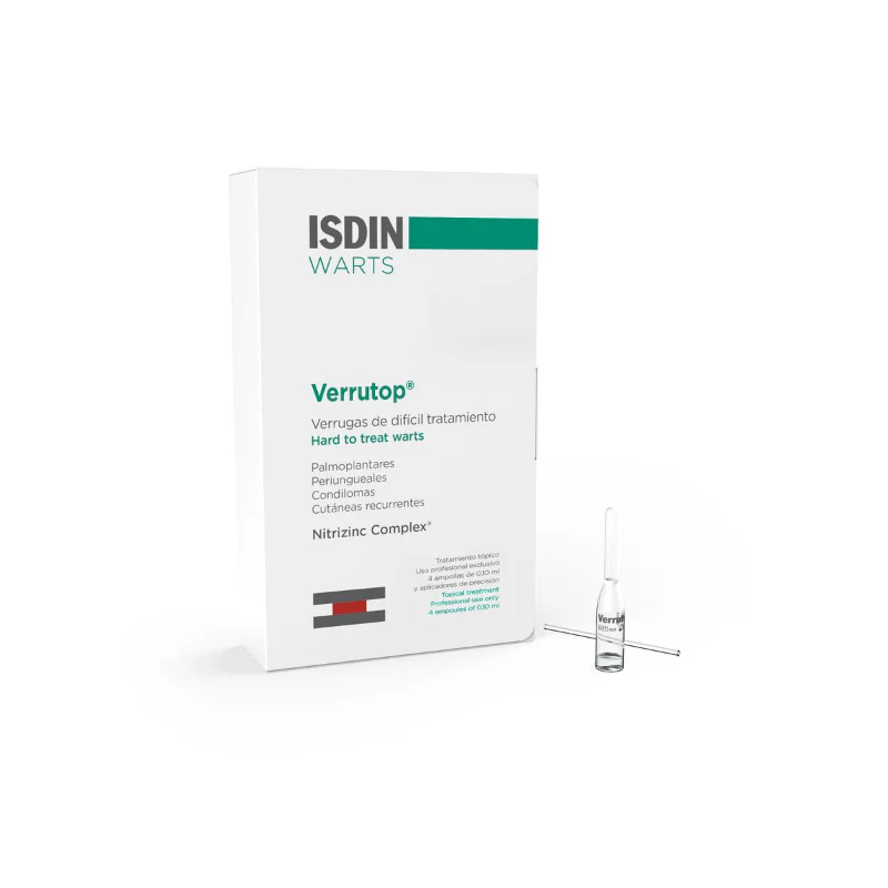 ISDIN Warts Verrutop 4 Ampolas + Aplicador