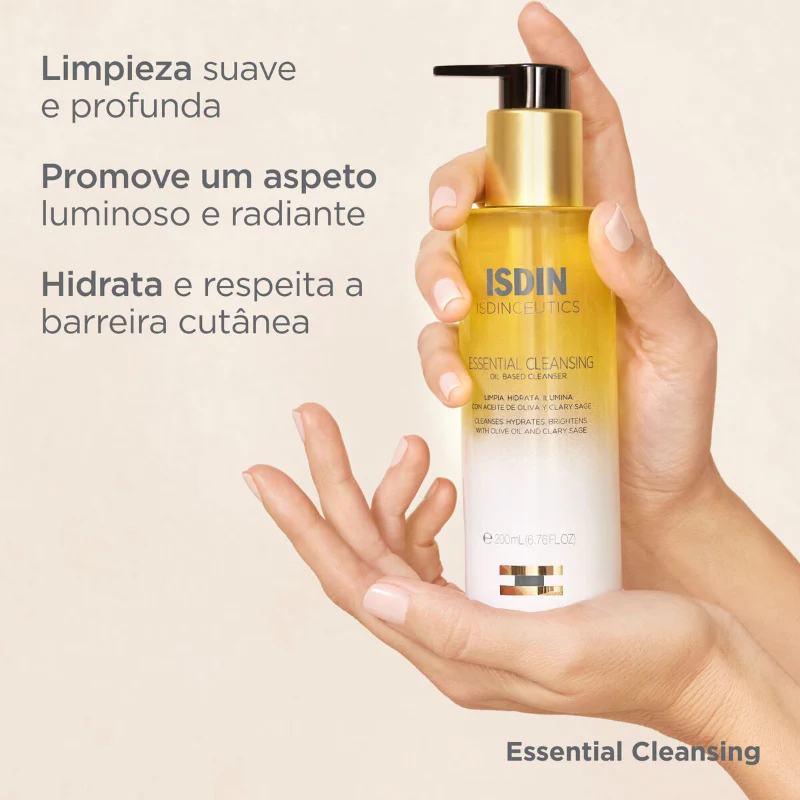 ISDIN Isdinceutics Essential Cleansing Óleo de Limpeza 200ml - Image 3
