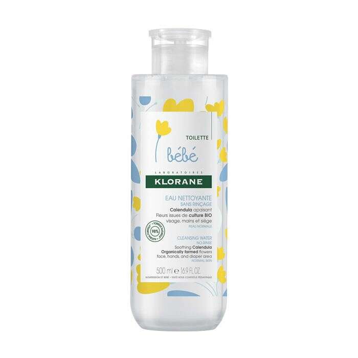 Klorane Bebé Água Micelar de Limpeza 500ml