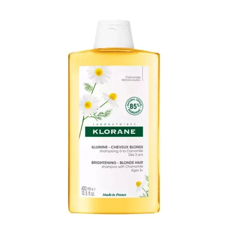 Klorane Capilar Camomila Champô Cabelos Loiros a Castanhos 400ml