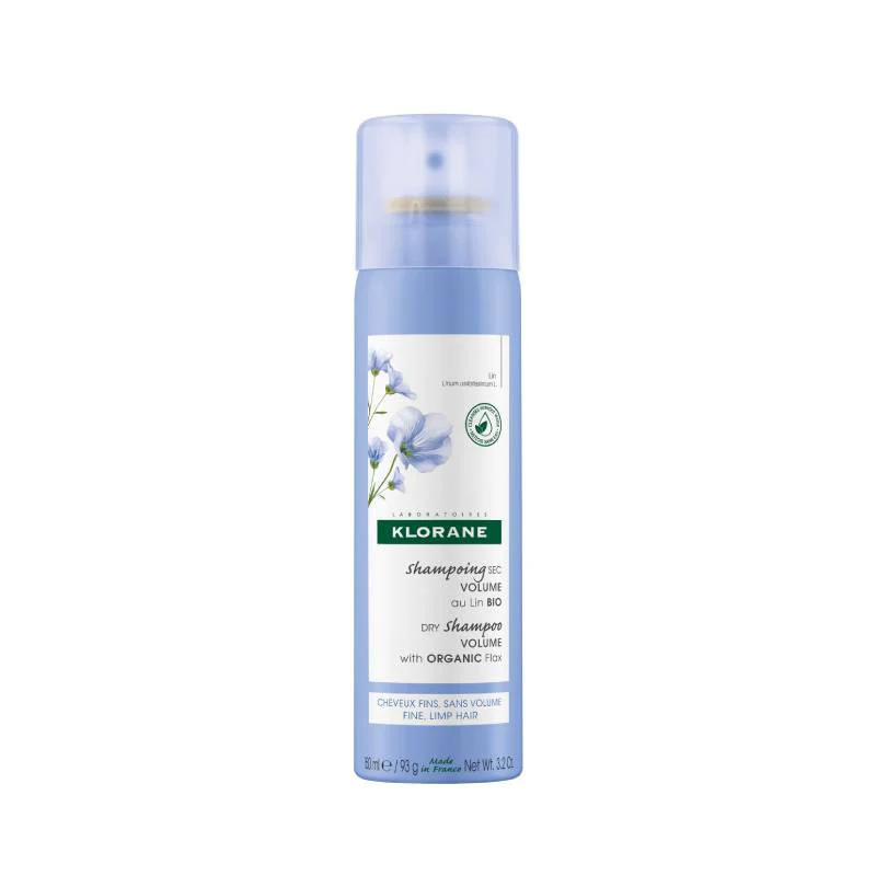 Klorane Capilar Linho Bio Champô Seco Volume 150ml
