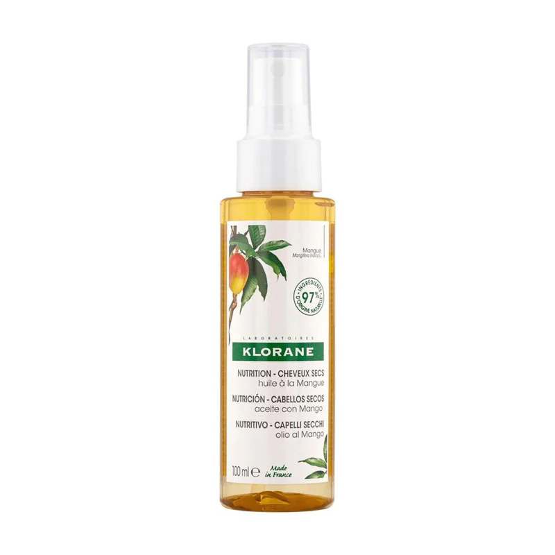 Klorane Capilar Manteiga de Manga Bio Óleo Cabelo Seco 100ml