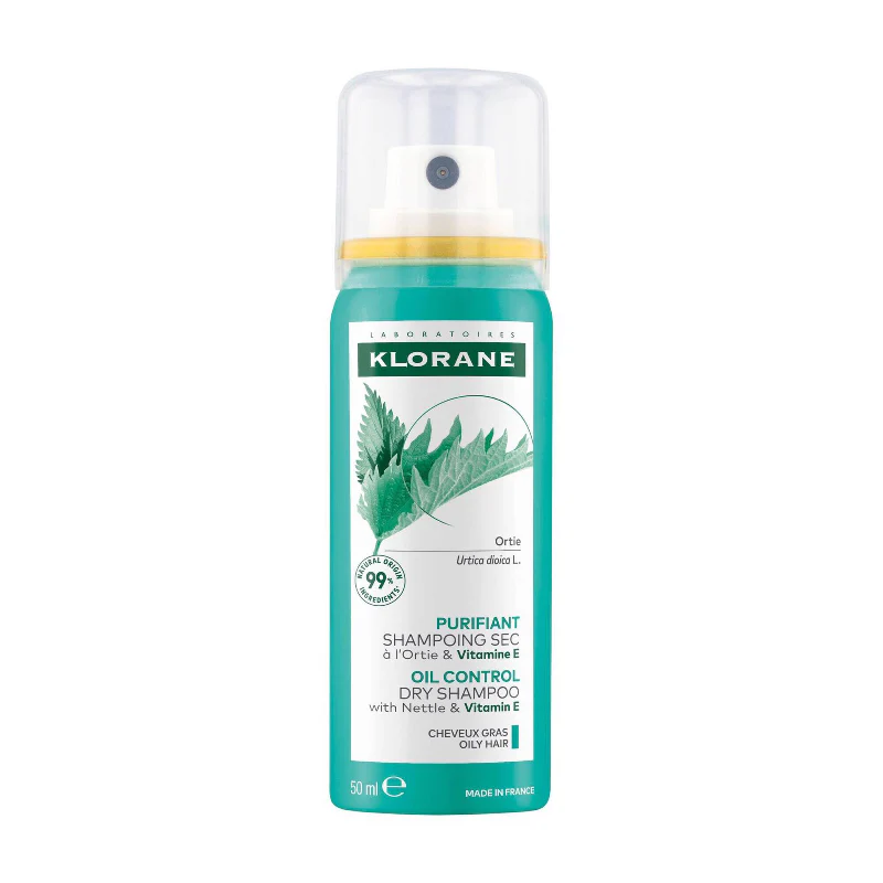 Klorane Capilar Ortiga Bio e Vitamina E Champô Seco 50ml