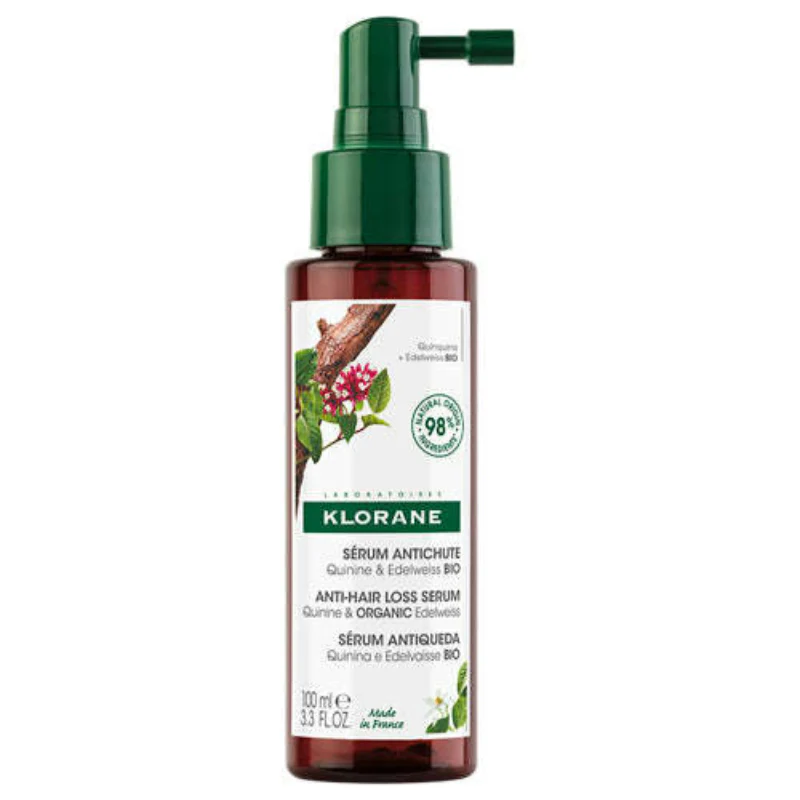 Klorane Capilar Quinina & Edelvaisse Bio Sérum Capilar Antiqueda 100ml