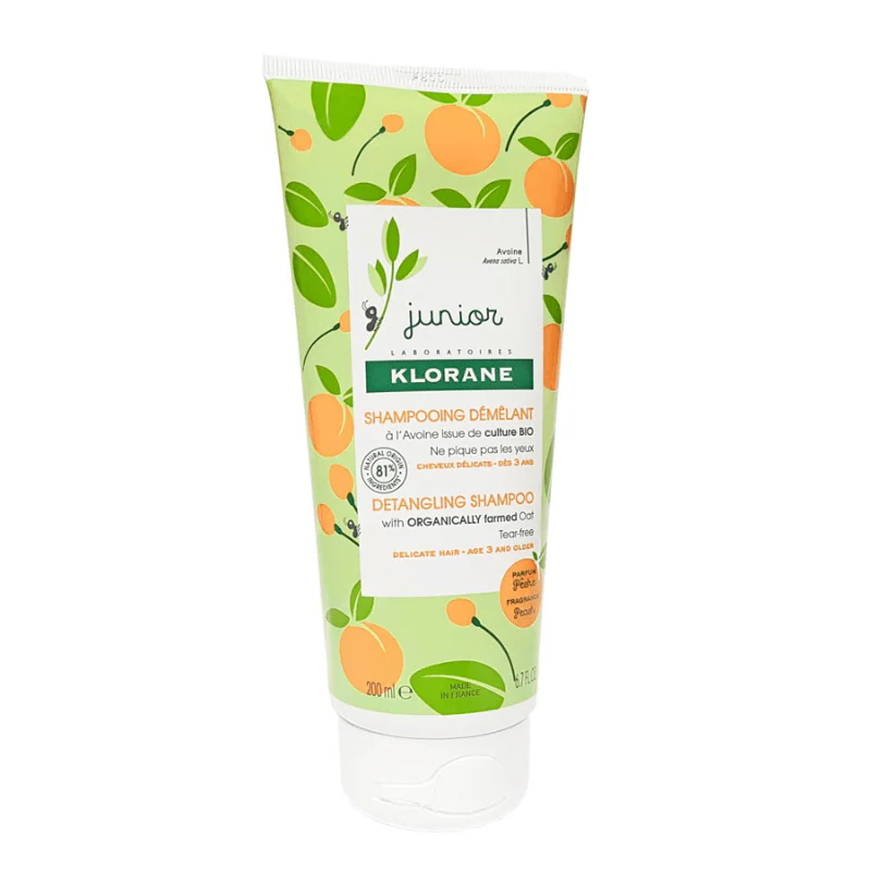 Klorane Capilar Champô Suave Desembaraçador Pêssego 200ml