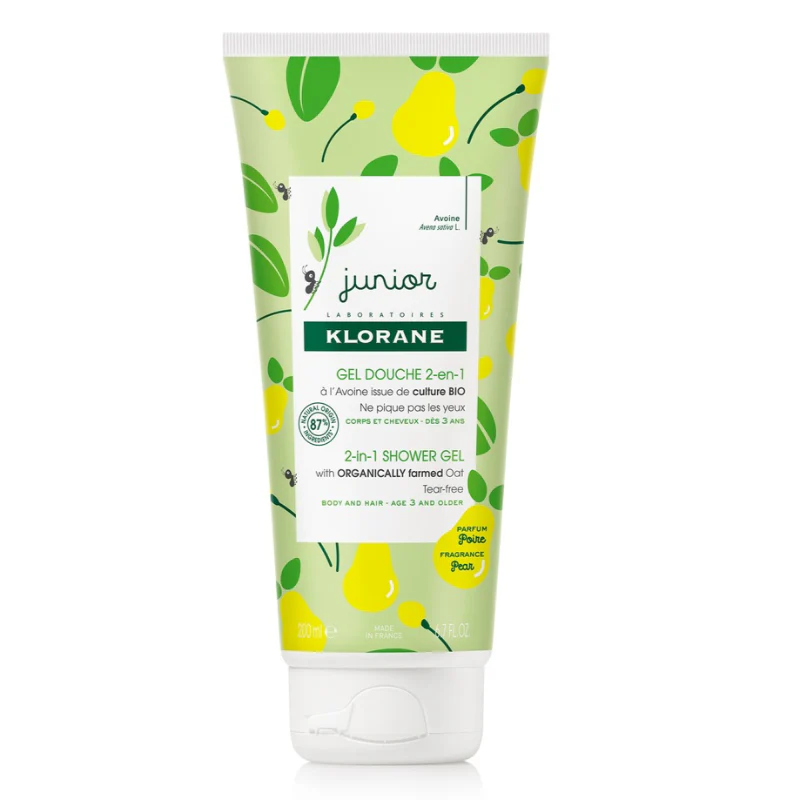Klorane Petit Junior Gel Duche Corpo E Cabelo Pêra 200ml