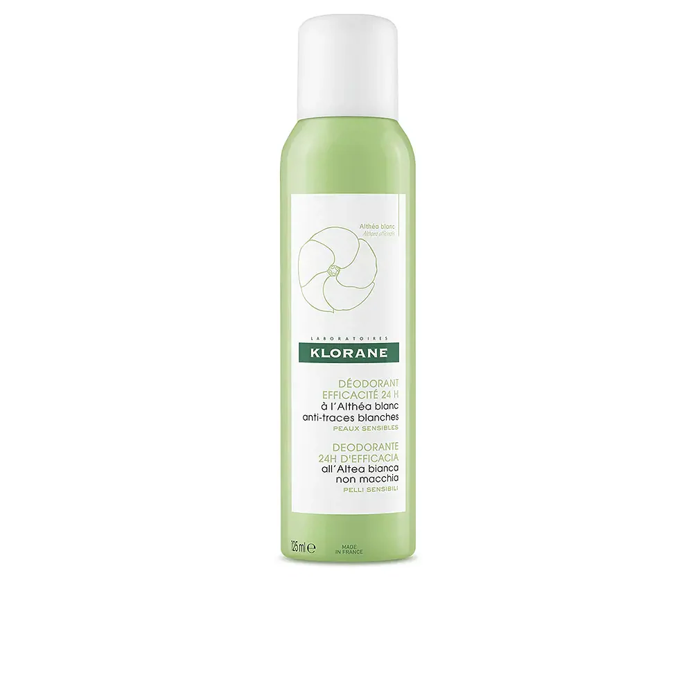 Klorane Spray Desodorizante Antimanchas Brancas Pele Sensível 125ml