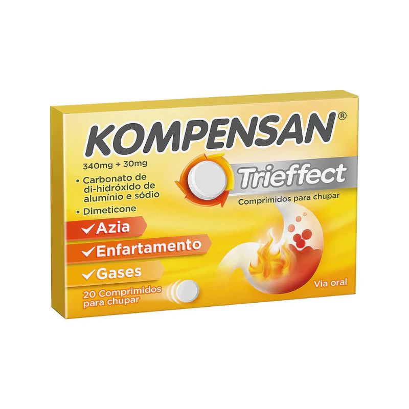 Kompensan Trieffect 60 Comprimidos Mastigáveis