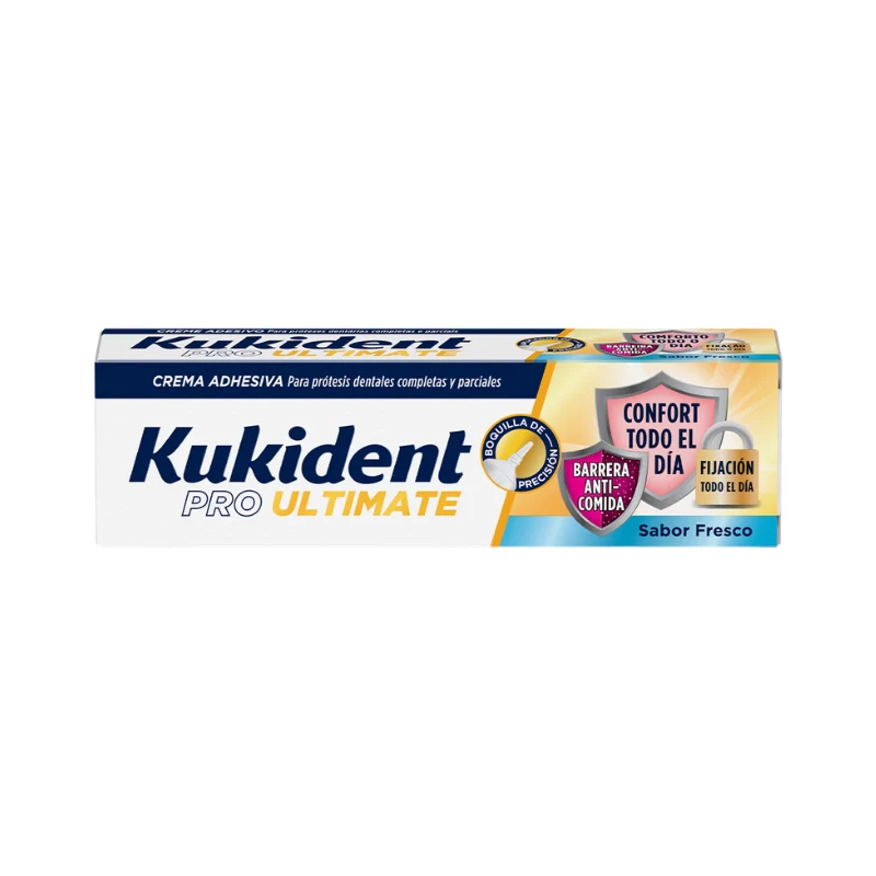 Kukident Pro Ultimate Creme Adesivo para Prótese Fresco 40g