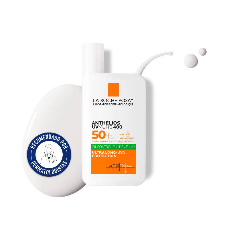 La Roche-Posay Anthelios UVMune 400 Oil Control Fluído Invisível FPS50 50ml