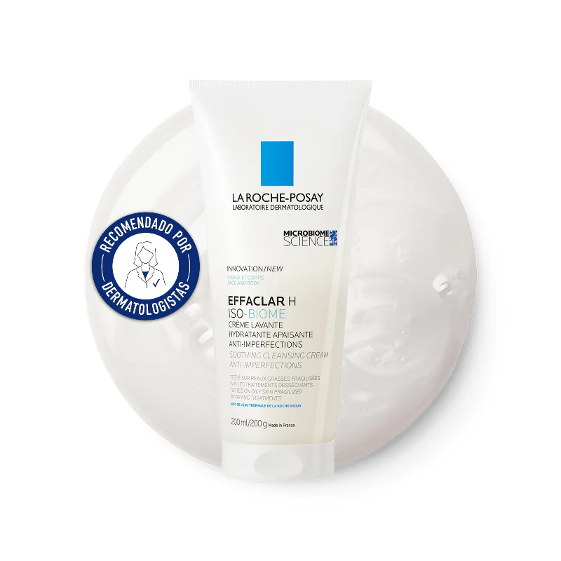 La Roche-Posay Effaclar H Isobiome Creme de Limpeza 200ml