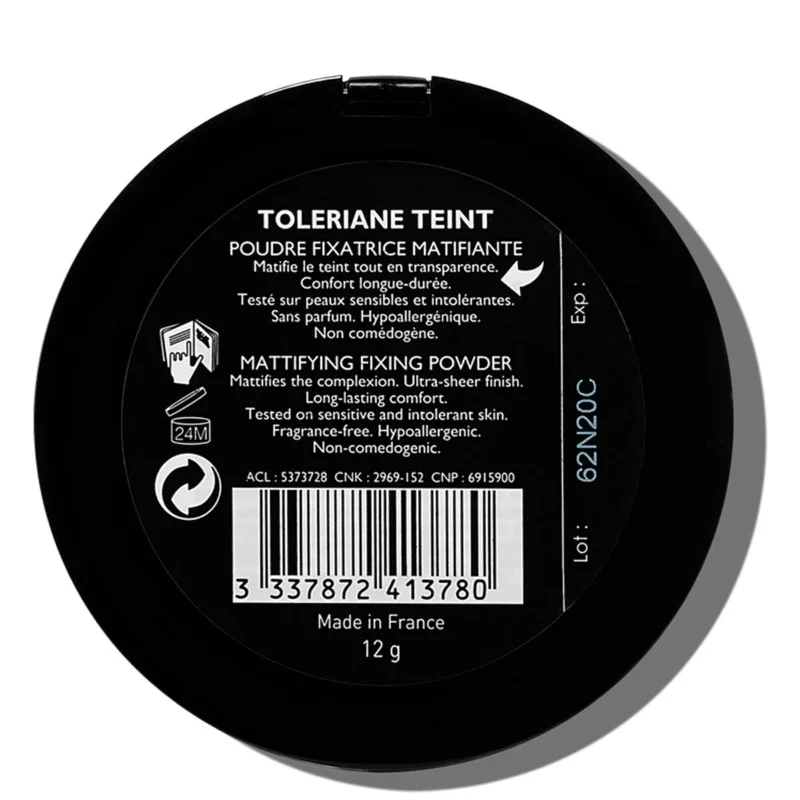 La Roche-Posay Toleriane Teint Pó Fixador Matificante 12g - Image 3