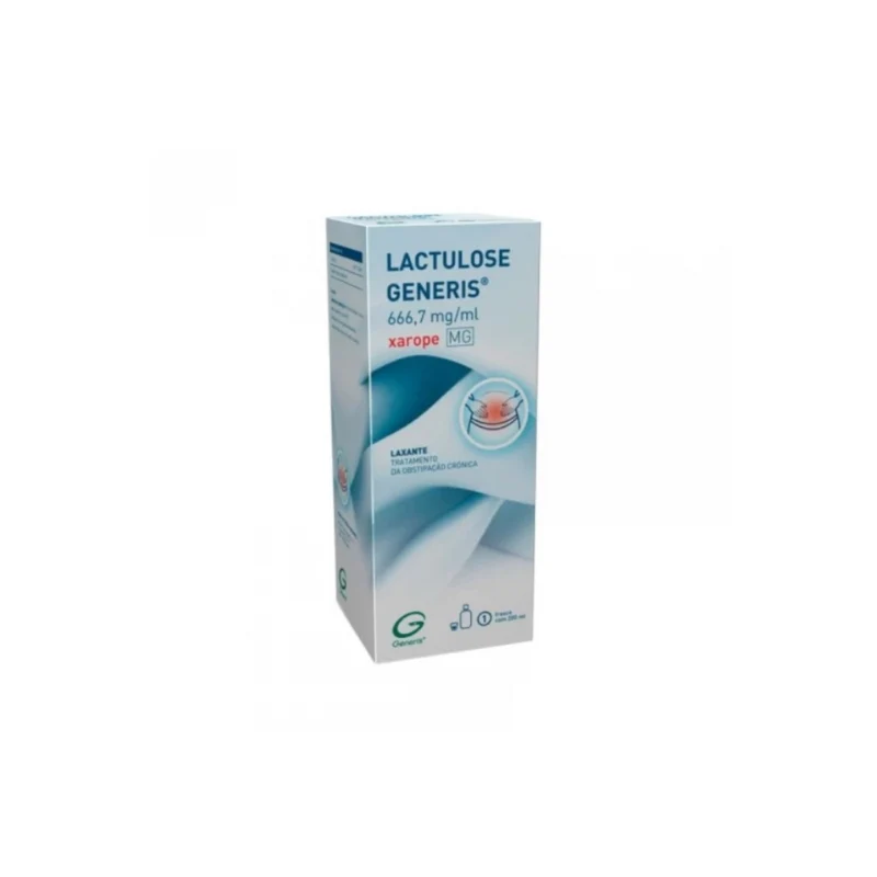 Lactulose Generis 666,7mg/ml Xarope 200ml