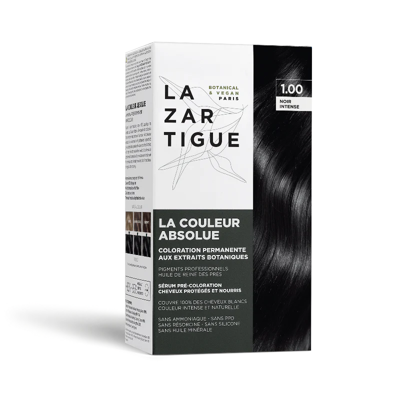 Lazartigue Couleur Absolue Coloração Permanente 1.00 Preto